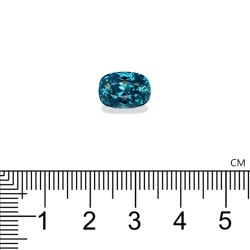 Blauwe Zirkoon kussen geslepen Blauw 7.18 karaat
