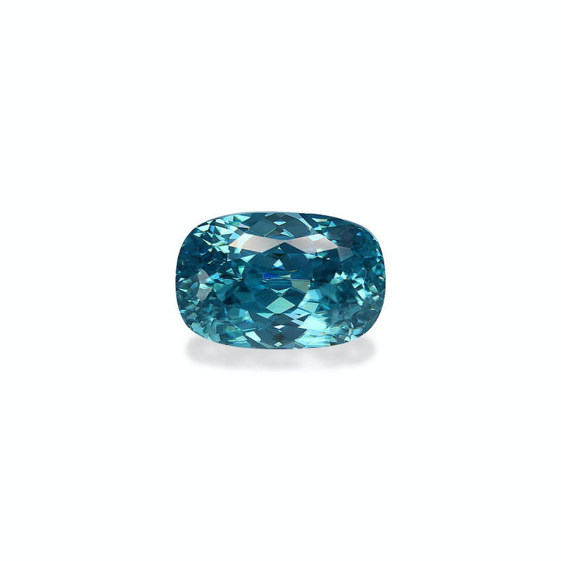 蓝锆石 taille 靠垫 蓝色 6.75 carats