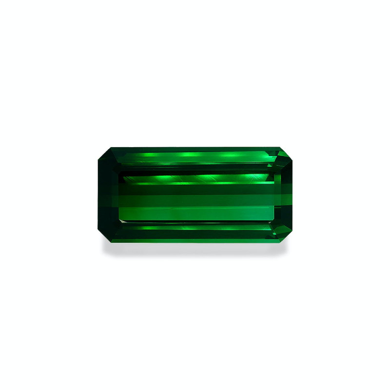 RECTANGULAR-cut Green Tourmaline Green 114.30 carats