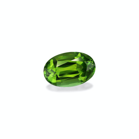 Turmalina Verde taille OVALE Lime Green 5.53 carats