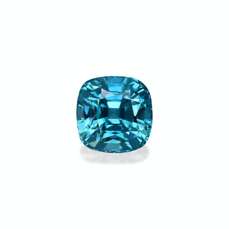 Zircon Bleu taille COUSSIN Bleu 3.49 carats