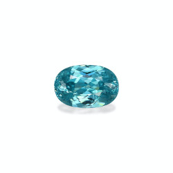 OVAL-cut Blue Zircon Blue...