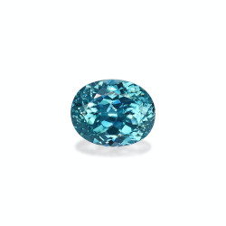 Zircon Bleu taille OVALE 蓝色...