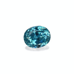 Ovale Blauwe Zirkoon 4.25 karaat