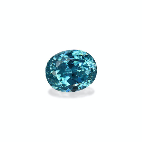 OVAL-cut Blue Zircon Blue 4.25 carats