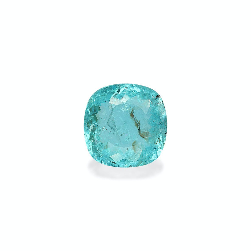CUSHION-cut Paraiba Tourmaline Blue 5.57 carats