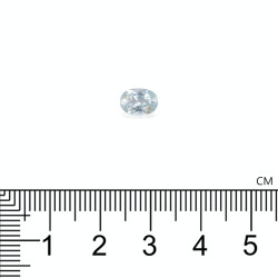 Ovale geslepen Paraiba-toermalijn van 0,83 karaat