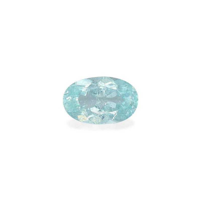 帕拉伊巴电气石 taille 椭圆形 蓝绿色 1.34 carats
