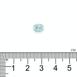 Ovale Paraiba Toermalijn Lichtblauw 1.07 karaat