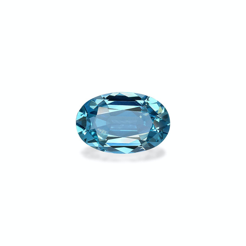 Aigue-Marine taille OVALE Bleu 1.68 carats