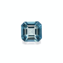 SQUARE-cut Aquamarine Blue...