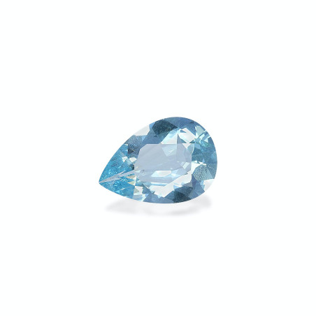 海蓝宝 taille 梨子 蓝色 2.44 carats