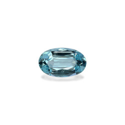 OVAL-cut Aquamarine Blue...