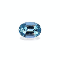 OVAL-cut Aquamarine Blue...