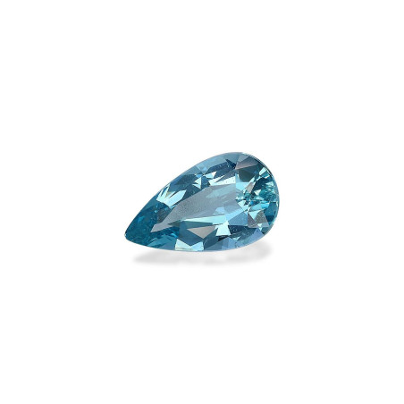 海蓝宝 taille 梨子 蓝色 1.57 carats