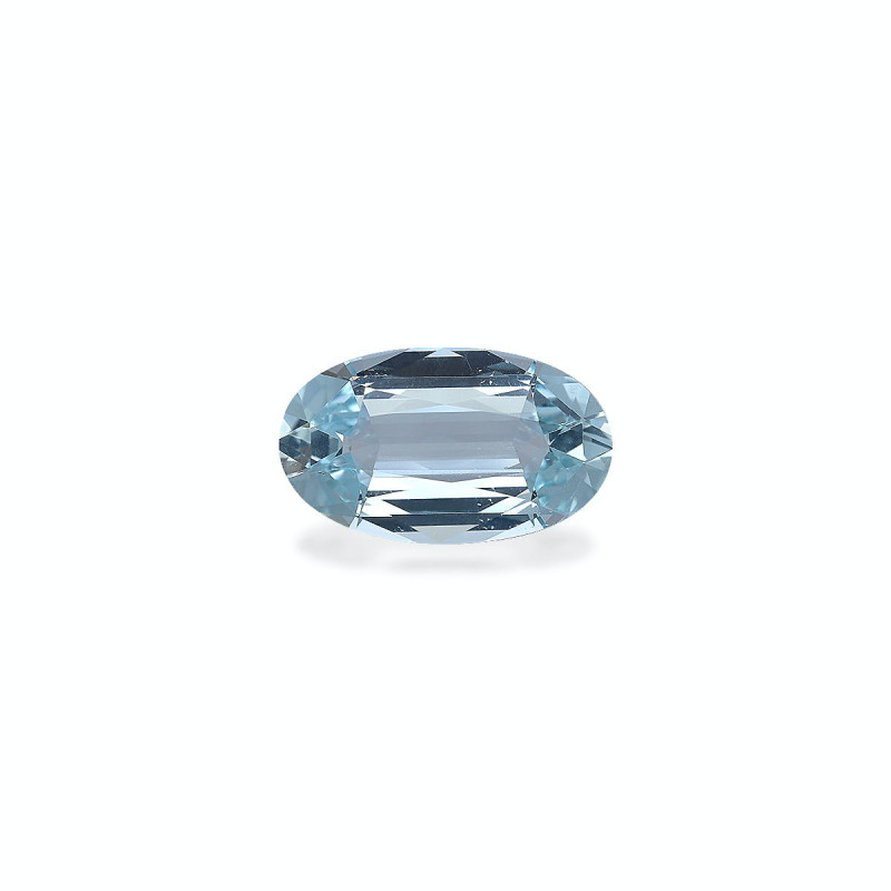 Aigue-Marine taille OVALE Baby Blue 12.84 carats