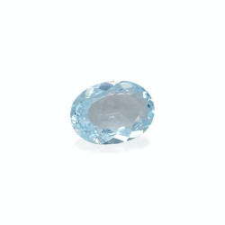 Ovaal geslepen hemelsblauwe Aquamarijn van 14.71 karaat