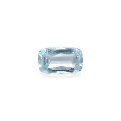 CUSHION-cut Aquamarine Sky...