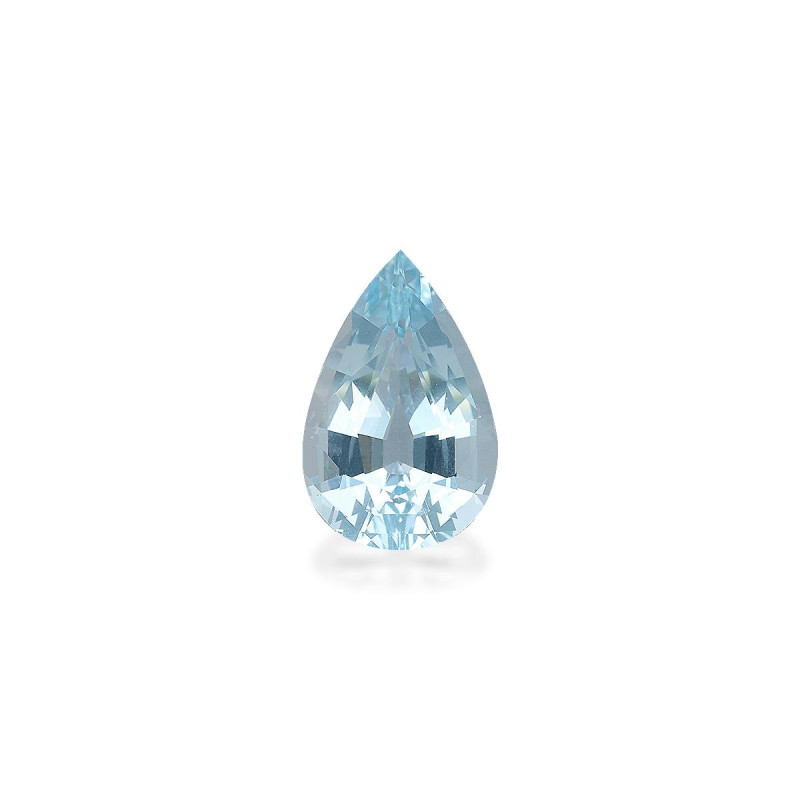 Aguamarina taille Poire Baby Blue 9.53 carats
