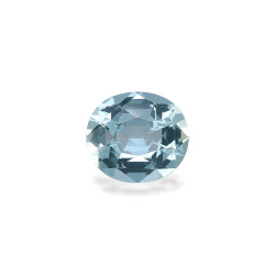 OVAL-cut Aquamarine Sky...