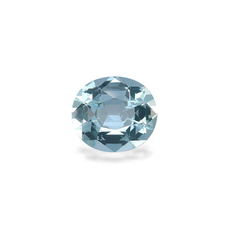 Aguamarina taille OVALE Bleu Ciel 6.68 carats