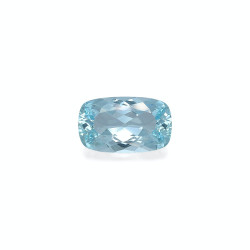 CUSHION-cut Aquamarine...