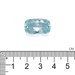 Arctic Blue kussen geslepen Aquamarijn van 10,55 karaat