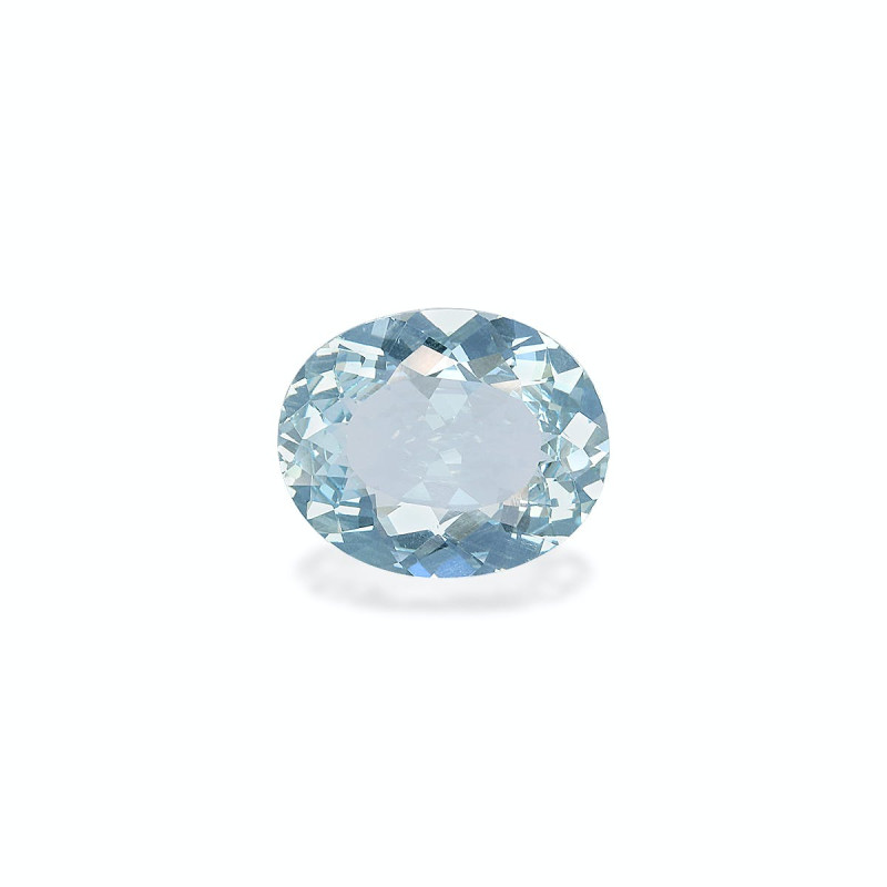 Aguamarina taille OVALE Bleu Ciel 6.95 carats
