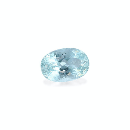 OVAL-cut Aquamarine Sky Blue 9.72 carats