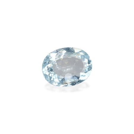 Aquamarin lengte OVAL Himmelblau 9.42 karaten
