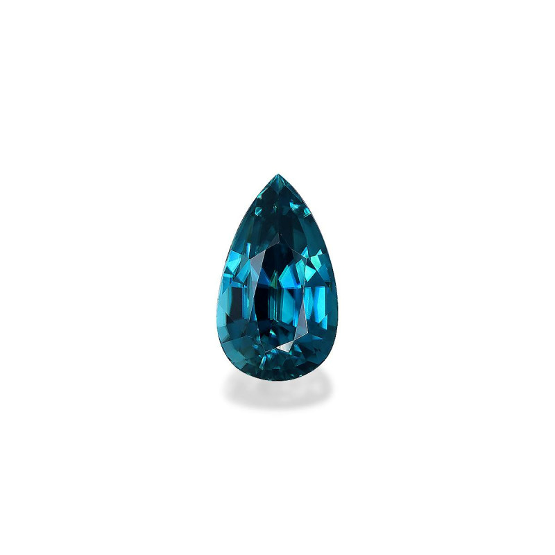 蓝锆石 taille 梨子 钴蓝色 4.87 carats