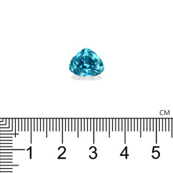 Blauwe Zirkoon Peer Geslepen Blauw 6.06 karaat