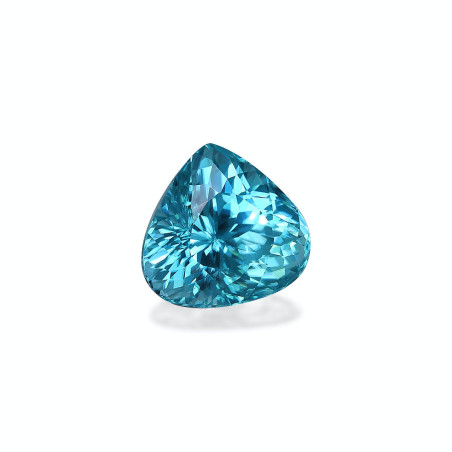 Pear-cut Blue Zircon Blue 5.25 carats