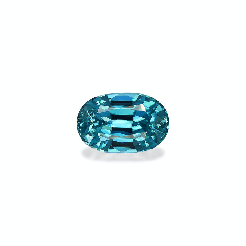 蓝锆石 taille 椭圆形 蓝色 4.40 carats