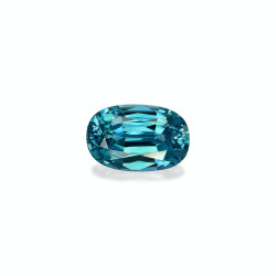 OVAL-cut Blue Zircon Blue...