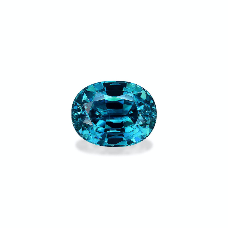 蓝锆石 taille 椭圆形 蓝色 7.91 carats