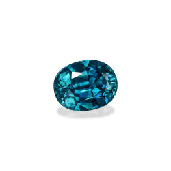 Ovale Blauwe Zirkoon Blauw 7.91 karaat
