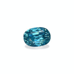 Ovale Blauwe Zirkoon Blauw 5.32 karaat