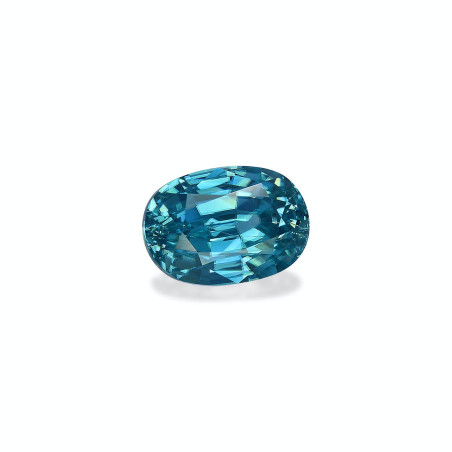 蓝锆石 taille 椭圆形 蓝色 5.32 carats