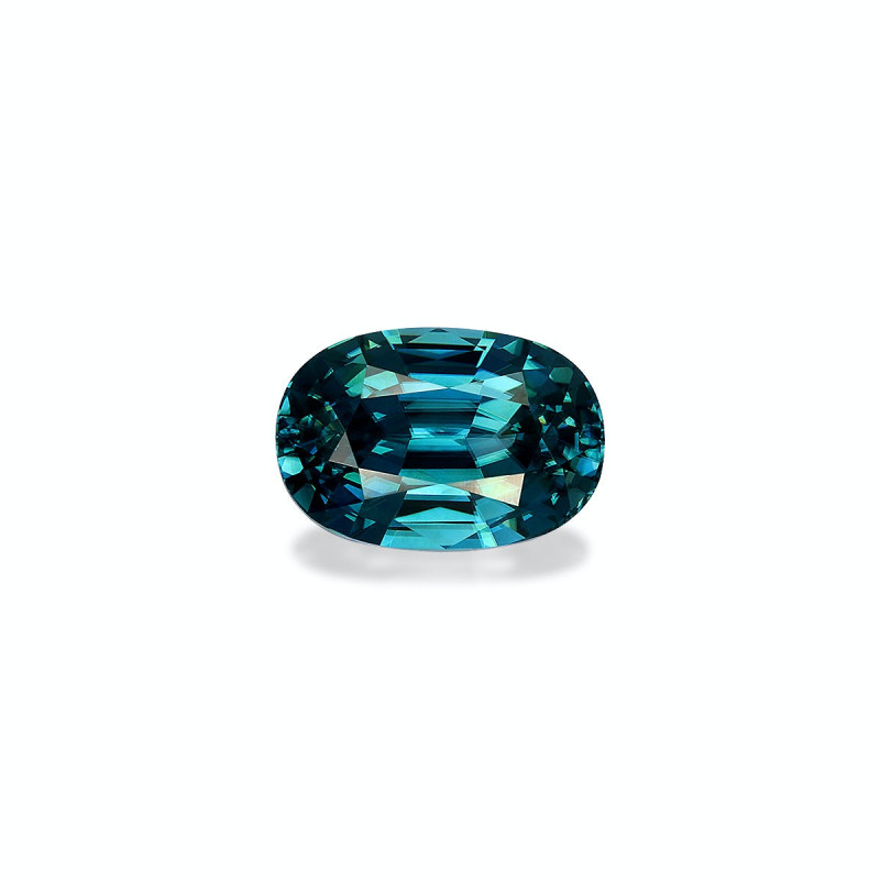 Zircon Bleu taille OVALE Cobalt Blue 5.25 carats