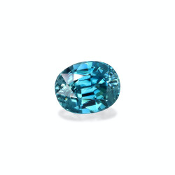 Ovale Blauwe Zirkoon 7.09 karaat