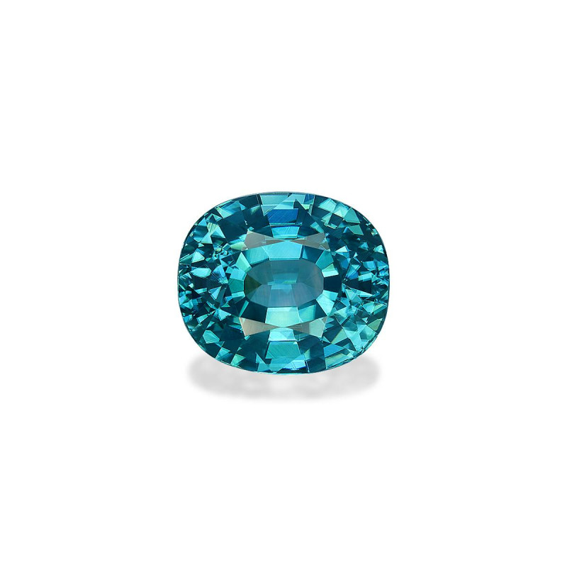 OVAL-cut Blue Zircon Blue 6.92 carats