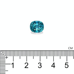 Ovale Blauwe Zirkoon van 6.92 karaat
