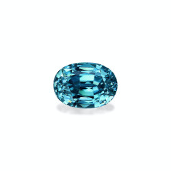 Zircon Bleu taille OVALE 蓝色...