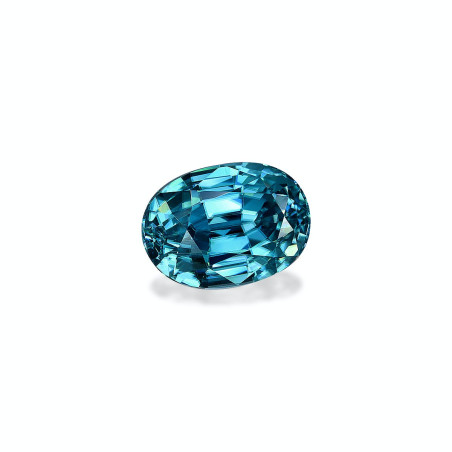 Circonio Azul taille OVALE Azul 4.90 carats
