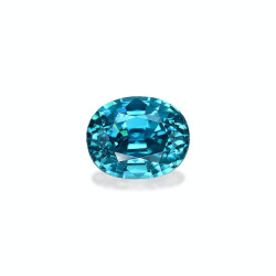 Zircon Bleu taille OVALE 蓝色...