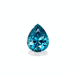 Zircon Bleu taille Poire 蓝色...