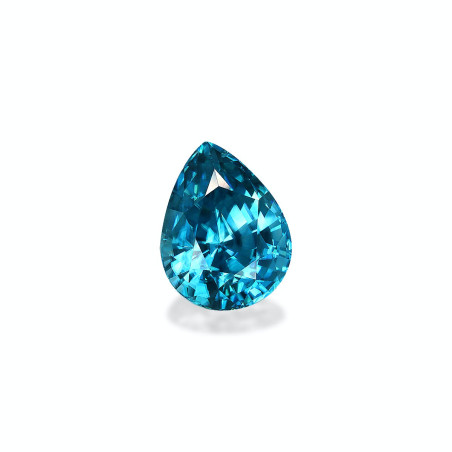 蓝锆石 taille 梨子 蓝色 10.16 carats