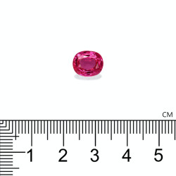 roze spinel kussen gesneden roze 3,01 karaat