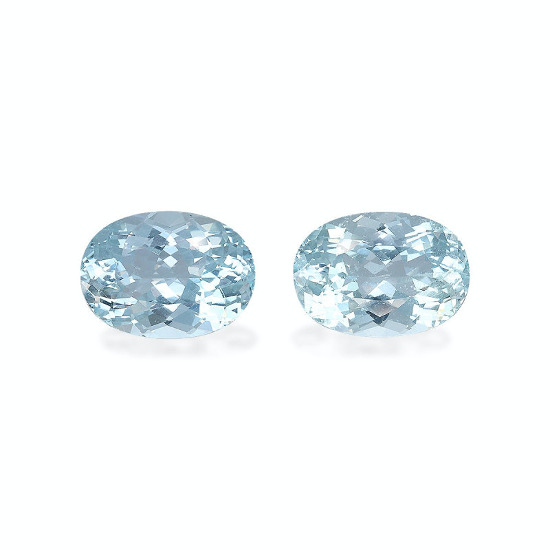 Aigue-Marine taille OVALE Bleu Ciel 14.59 carats